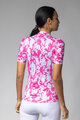 ALÉ Kolesarski dres s kratkimi rokavi - ESSENZA PRAGMA - bela/rožnata