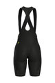 ALÉ Kolesarske kratke hlače z naramnicami - WATT 3.6 R-EV1 - črna