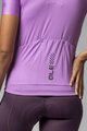 ALÉ Kolesarski dres s kratkimi rokavi - COLOR BLOCK PRAGMA - vijolična