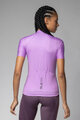 ALÉ Kolesarski dres s kratkimi rokavi - COLOR BLOCK PRAGMA - vijolična