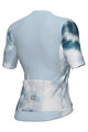 ALÉ Kolesarski dres s kratkimi rokavi - ATMOSFERA PR-E - bela/vijolična