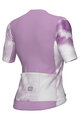 ALÉ Kolesarski dres s kratkimi rokavi - ATMOSFERA PR-E - bela/rožnata
