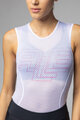ALÉ Kolesarska  majica brez rokavov - FOLLOW MW INTIMO - bela