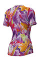 ALÉ Kolesarska  majica s kratkimi rokavi - LILIUM INTIMO - bela/vijolična/rdeča/oranžna