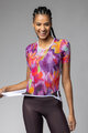 ALÉ Kolesarska  majica s kratkimi rokavi - LILIUM INTIMO - bela/vijolična/rdeča/oranžna