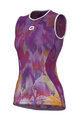 ALÉ Kolesarska  majica brez rokavov - LILIUM INTIMO - vijolična/rdeča/oranžna
