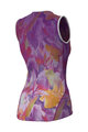 ALÉ Kolesarska  majica brez rokavov - LILIUM INTIMO - vijolična/rdeča/oranžna