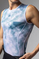 ALÉ Kolesarska  majica brez rokavov - ATMOSFERA INTIMO - bela/modra