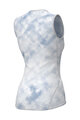 ALÉ Kolesarska  majica brez rokavov - ATMOSFERA INTIMO - bela/svetlo modra