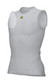 ALÉ Kolesarska  majica brez rokavov - STEAM INTIMO - bela