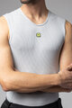 ALÉ Kolesarska  majica brez rokavov - STEAM INTIMO - bela