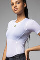 ALÉ Kolesarska  majica s kratkimi rokavi - VELO ACTIVE INTIMO - bela