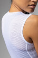 ALÉ Kolesarska  majica brez rokavov - VELO ACTIVE INTIMO - bela