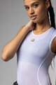 ALÉ Kolesarska  majica brez rokavov - VELO ACTIVE INTIMO - bela