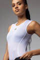 ALÉ Kolesarska  majica brez rokavov - VELO ACTIVE INTIMO - bela