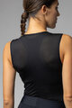 ALÉ Kolesarska  majica brez rokavov - VELO ACTIVE INTIMO - črna