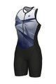 ALÉ Kolesarski kombinezon - HORIZON TRIATHLON - modra/črna