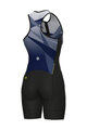 ALÉ Kolesarski kombinezon - HORIZON TRIATHLON - modra/črna
