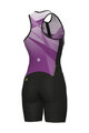 ALÉ Kolesarski kombinezon - HORIZON TRIATHLON - rožnata/črna