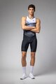 ALÉ Kolesarski kombinezon - HORIZON TRIATHLON - bela/siva/črna