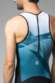 ALÉ Kolesarski kombinezon - HORIZON TRIATHLON - bela/modra/črna