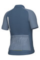 ALÉ Kolesarski dres s kratkimi rokavi - FOLLOW ME KID - modra