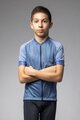 ALÉ Kolesarski dres s kratkimi rokavi - FOLLOW ME KID - modra
