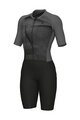 ALÉ Kolesarski kombinezon - BEYOND TRIATHLON - siva/črna