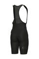 ALÉ Kolesarske kratke hlače z naramnicami - PRAGMA WINTER 2.0 - črna