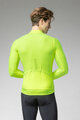 ALÉ Kolesarski dres z dolgimi rokavi zimski - PRAGMA FONDO 3.0 - rumena