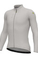ALÉ Kolesarski dres z dolgimi rokavi zimski - PRAGMA FONDO 3.0 - bela