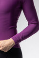 ALÉ Kolesarski dres z dolgimi rokavi zimski - PRAGMA FONDO 3.0 - vijolična
