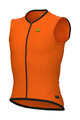 ALÉ Kolesarski brezrokavnik - PR-E THERMO 2.0 - oranžna