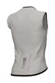 ALÉ Kolesarski brezrokavnik - PR-E THERMO 2.0 - bela
