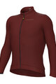 ALÉ Kolesarski dres z dolgimi rokavi zimski - PR-E FOLLOW ME 2.0 - rdeča