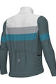 ALÉ Kolesarski dres z dolgimi rokavi zimski - WOOL LINE - modra/siva