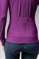 ALÉ Kolesarski dres z dolgimi rokavi zimski - PRAGMA FONDO 3.0 LADY - vijolična
