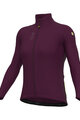 ALÉ Kolesarski dres z dolgimi rokavi zimski - PRAGMA FONDO 3.0 LADY - vijolična