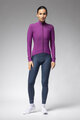 ALÉ Kolesarski dres z dolgimi rokavi zimski - PRAGMA FONDO 3.0 LADY - vijolična