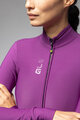 ALÉ Kolesarski dres z dolgimi rokavi zimski - PRAGMA FONDO 3.0 LADY - vijolična