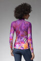 ALÉ Kolesarski dres z dolgimi rokavi zimski - PR-E JARDIN - vijolična/večbarvno