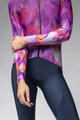 ALÉ Kolesarski dres z dolgimi rokavi zimski - PR-E JARDIN - vijolična/večbarvno