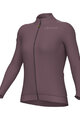 ALÉ Kolesarski dres z dolgimi rokavi zimski - PR-E FOLLOW ME 2.0 LADY - vijolična
