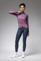 ALÉ Kolesarski dres z dolgimi rokavi zimski - PR-E FOLLOW ME 2.0 LADY - vijolična
