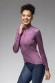 ALÉ Kolesarski dres z dolgimi rokavi zimski - PR-E FOLLOW ME 2.0 LADY - vijolična