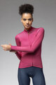 ALÉ Kolesarski dres z dolgimi rokavi zimski - PR-E FOLLOW ME 2.0 LADY - rožnata