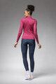 ALÉ Kolesarski dres z dolgimi rokavi zimski - PR-E FOLLOW ME 2.0 LADY - rožnata