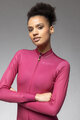 ALÉ Kolesarski dres z dolgimi rokavi zimski - PR-E FOLLOW ME 2.0 LADY - rožnata