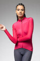 ALÉ Kolesarski dres z dolgimi rokavi zimski - PR-E FOLLOW ME 2.0 LADY - rožnata