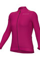 ALÉ Kolesarski dres z dolgimi rokavi zimski - PR-E FOLLOW ME 2.0 LADY - rožnata
